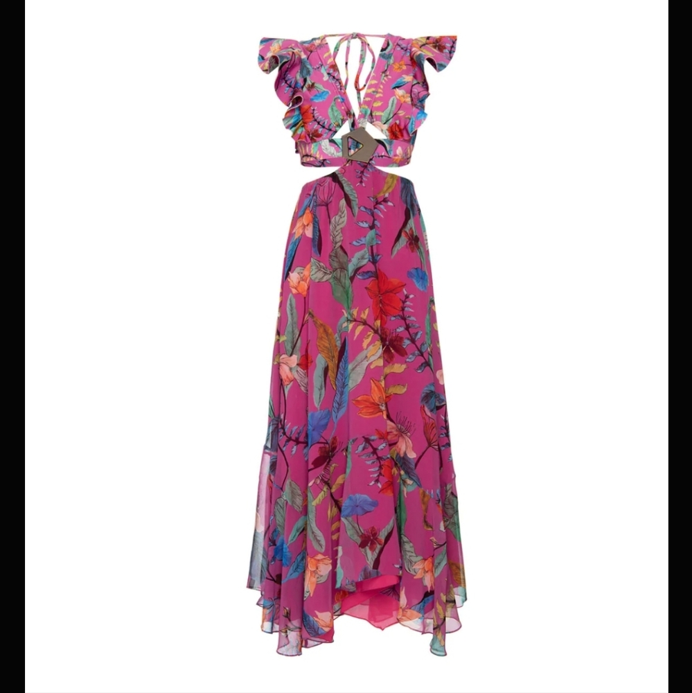 New with tag, PatBo maxi cutout dress 2022 collection.